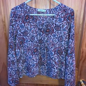 Abercrombie & Fitch long sleeve blouse